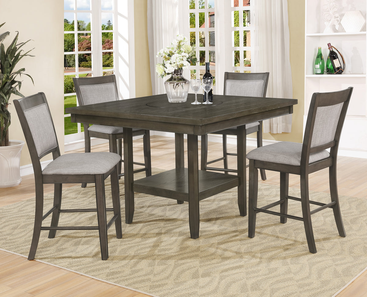 Fulton Gray Counter Height Set  | 2727