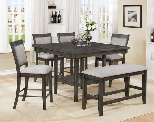 Fulton Gray Counter Height Set  | 2727