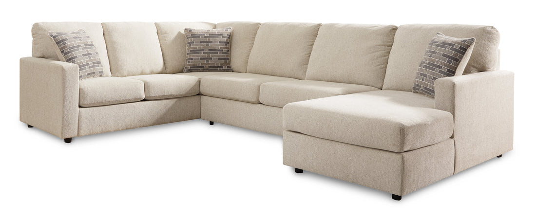 Edenfield Linen 3pc Sectional 29004