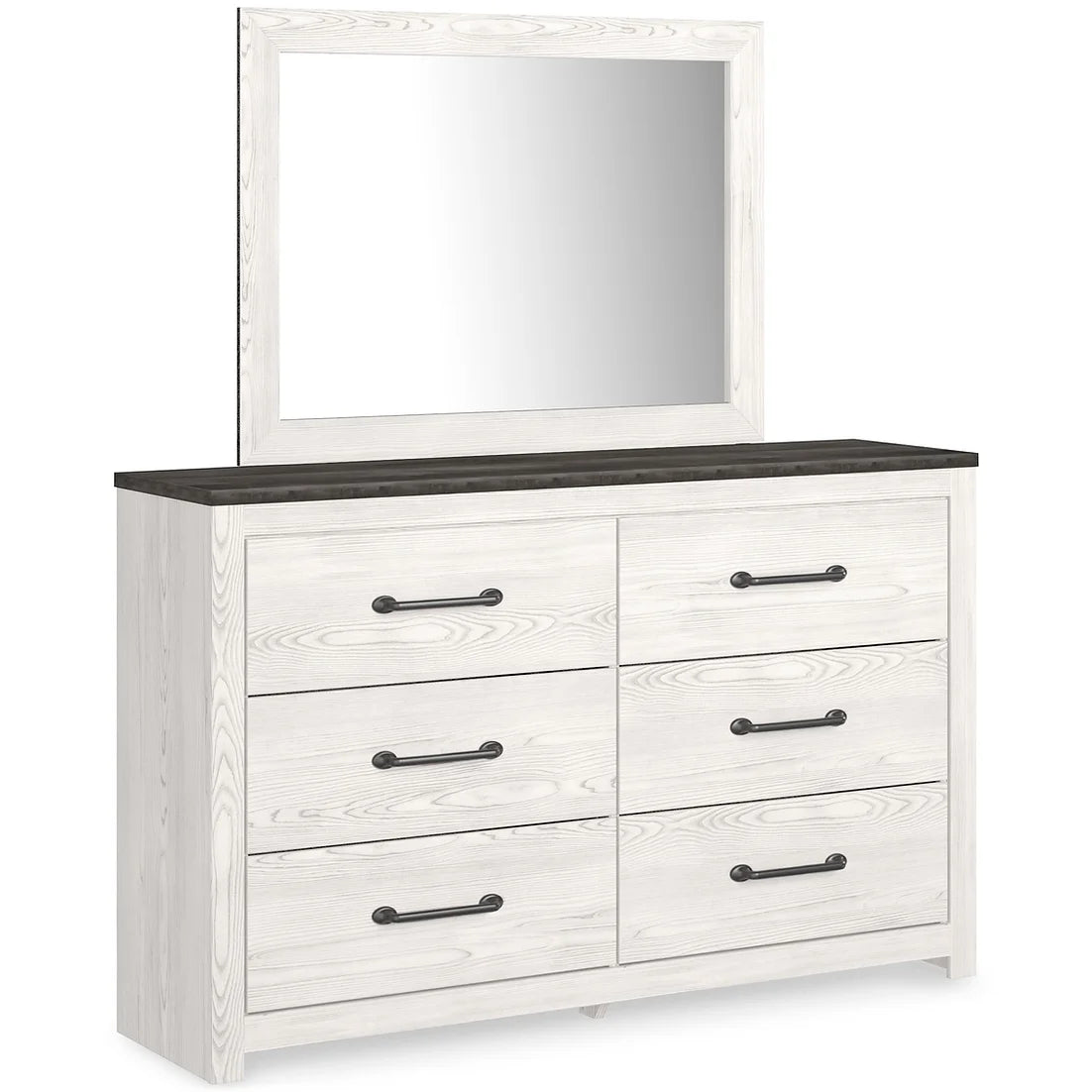 Gerridan White/Grey Panel Bedroom Set B1190