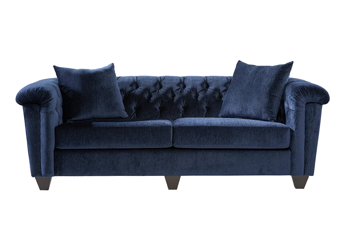 Lush Navy Sofa and Loveseat S22900