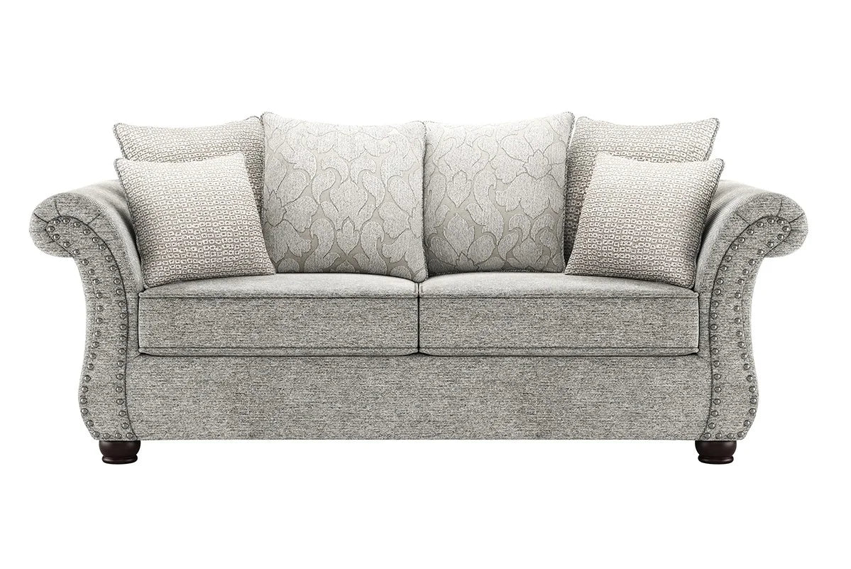 Baxter Grey Sofa and Loveseat S7500