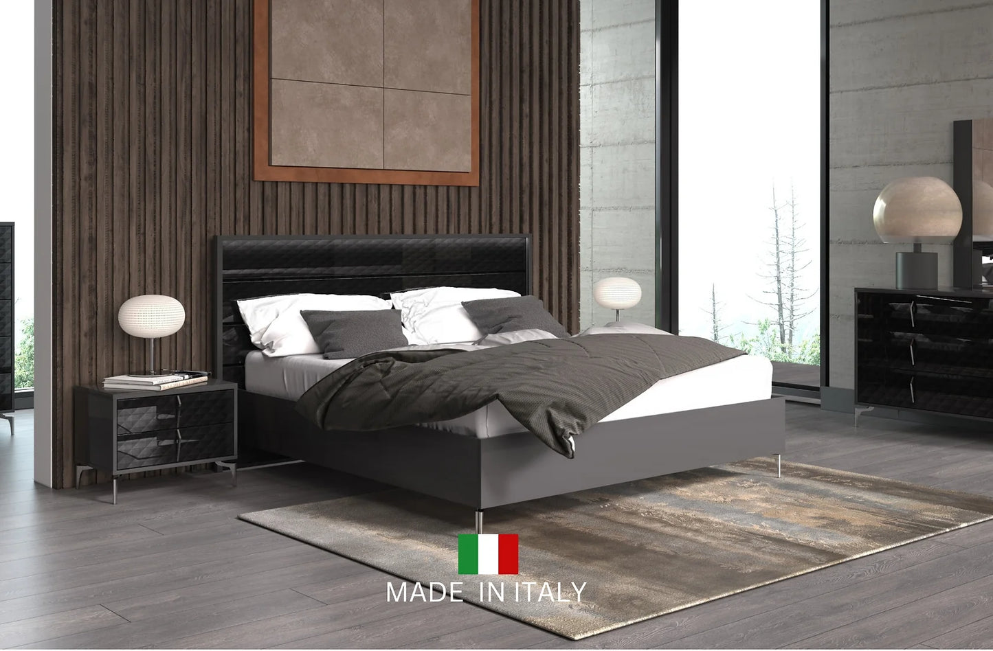 Osiris Collection LED Italian Bedroom Set