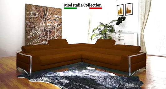 Cali Brown Sectional 
MI-1504B