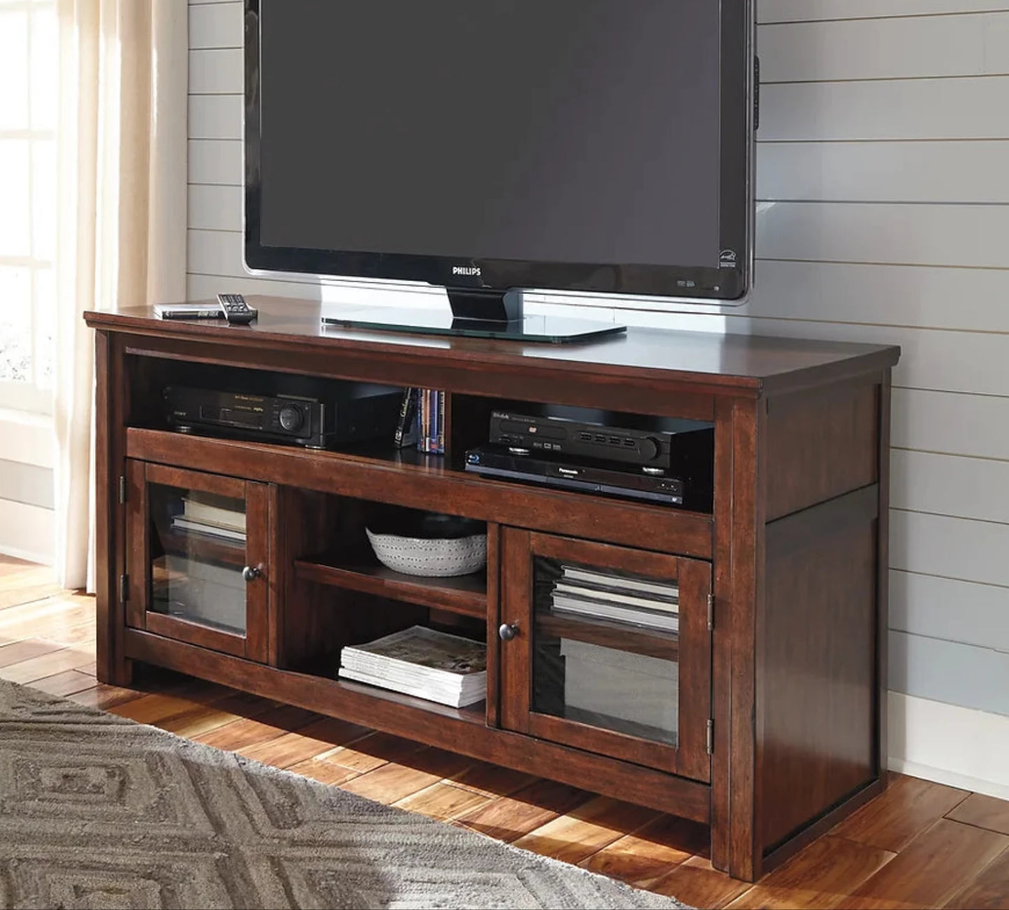 Harpan Reddish Brown 60" TV Stand

W797-38