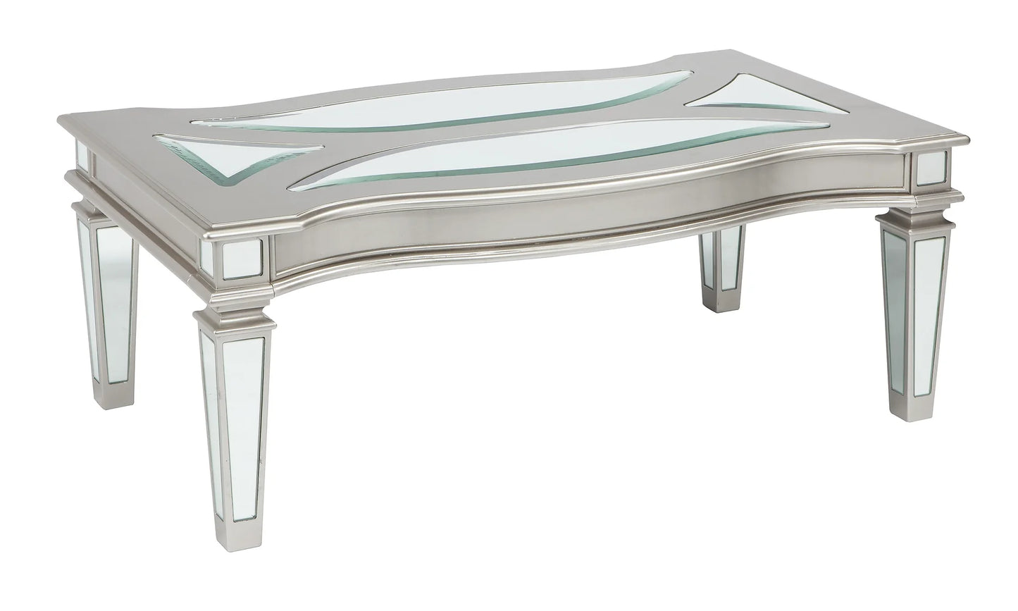 Tessani Silver Coffee Table T099