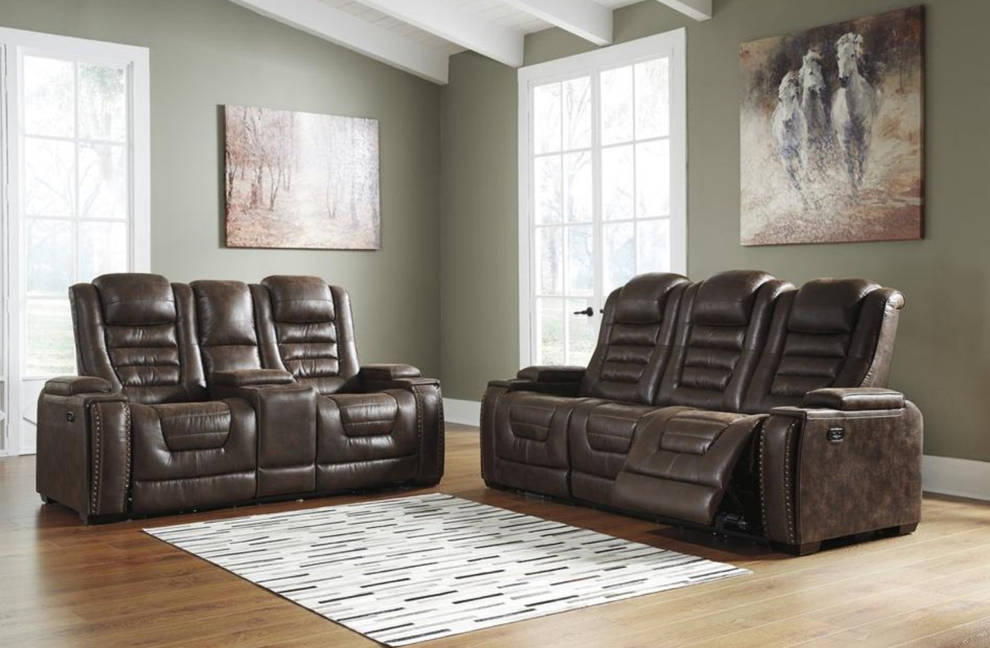 Game Zone Bark POWER Reclining Sofa & Loveseat

38501