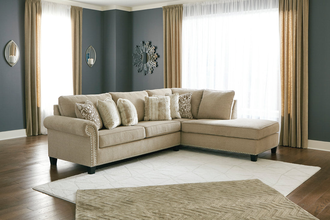 Dovemont Putty 2-Piece RAF Sectional | 40401