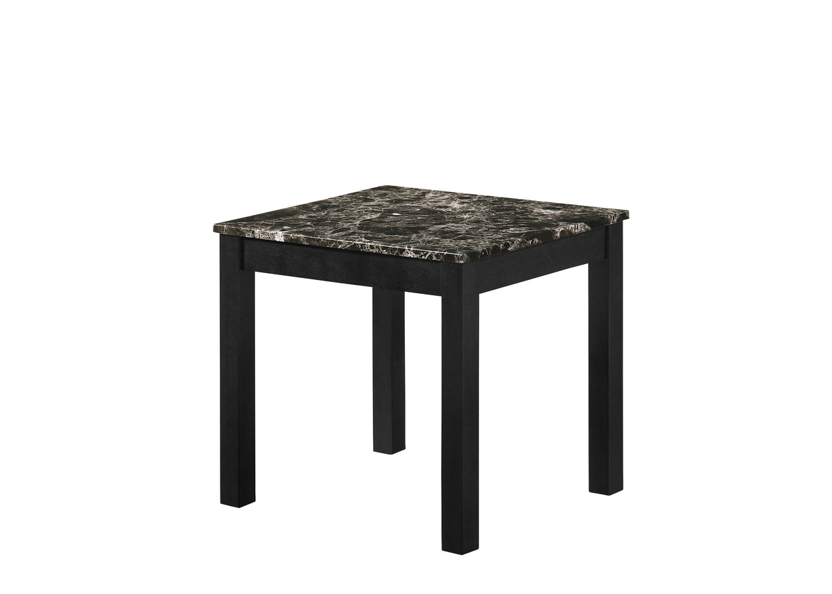 Thurner Black 3-Piece Coffee Table Set 4167