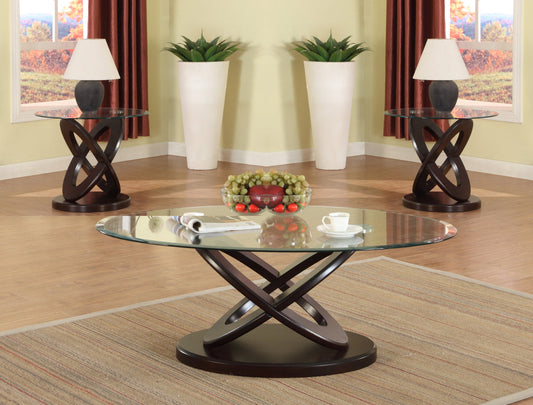 Cyclone 3-Piece Coffee Table Set 4235