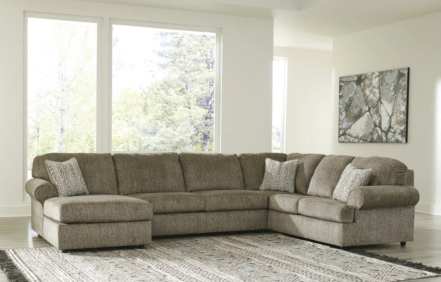 Hoylake Chocalate Sectional Sofa LAF 56402