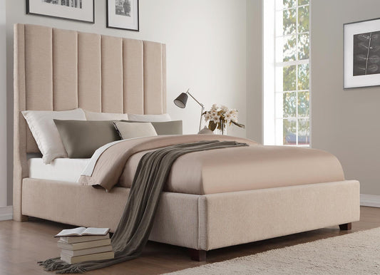 Neunan Beige Queen Bed 5876