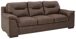 Maderla Walnut Sofa and Loveseat| 62002