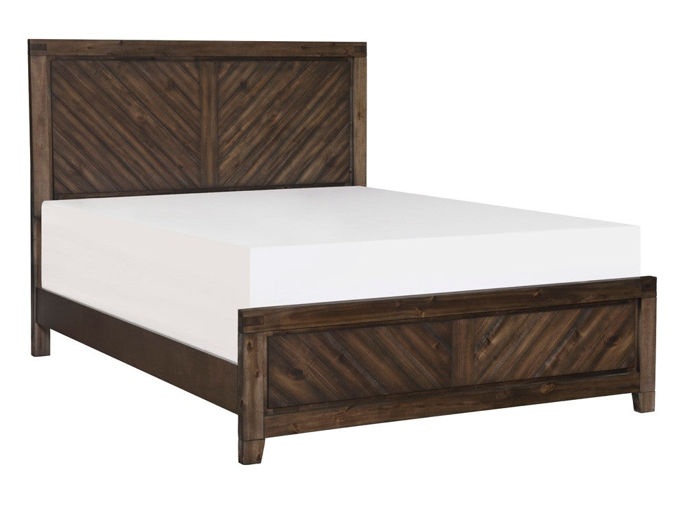 Parnell Rustic Panel Bedroom Set 1648 - Harwin Furniture