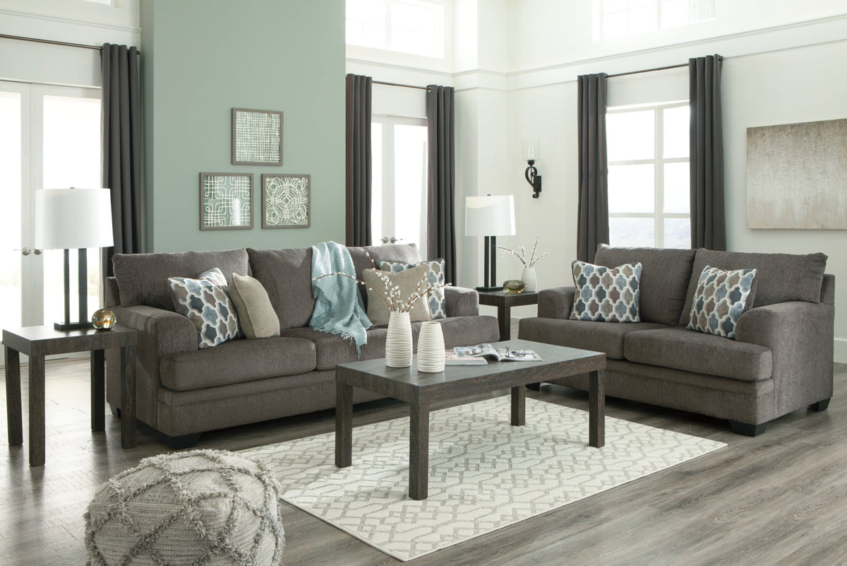 Dorsten Slate Sofa and Loveseat 77204