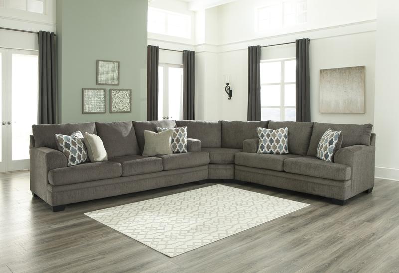 Dorsten Slate 3pc Sectional 77204