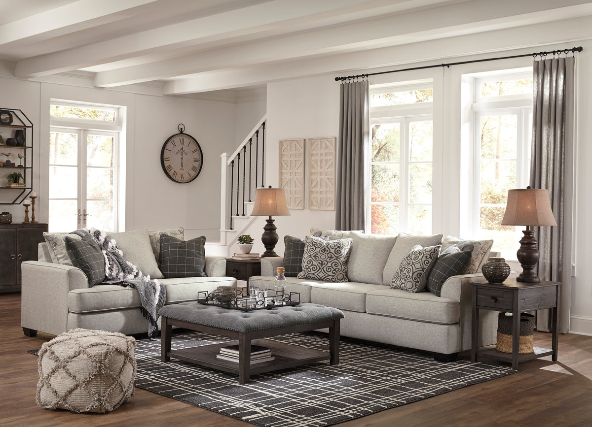 Velletri Pewter Sofa & Loveseat 79604