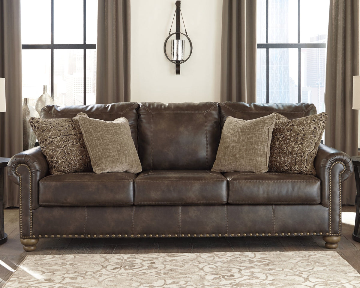 Nicorvo Coffee Sofa and Loveseat 80505