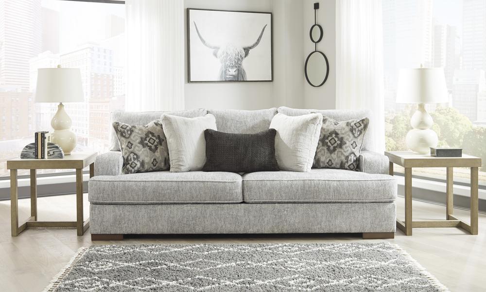 Mercado Pewter Sofa & Loveseat 84604