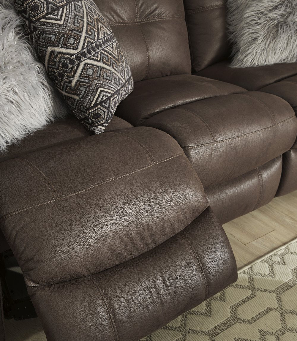 Jesolo Coffee Reclining Sofa & Loveseat 86704