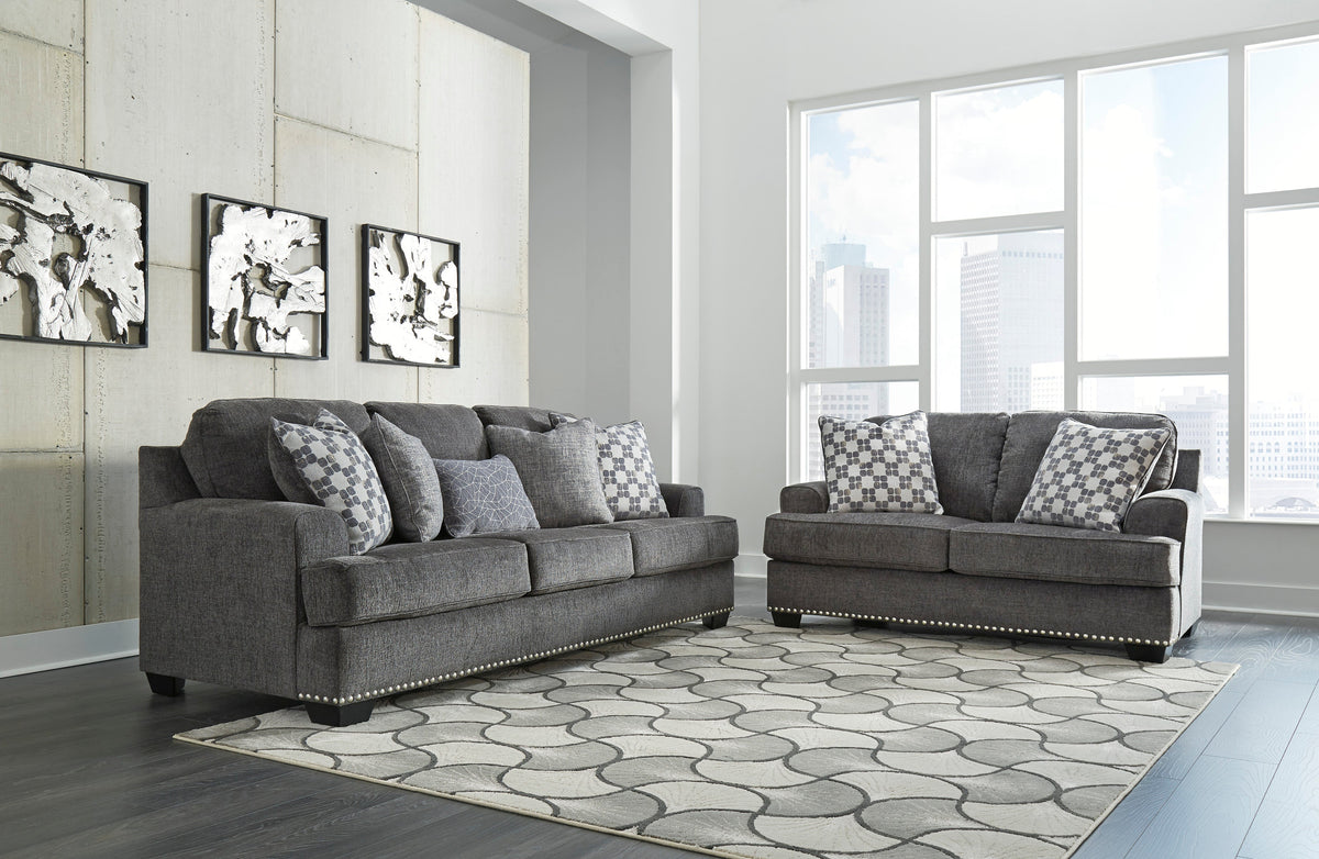 Locklin Carbon  Sofa and Loveseat 95904