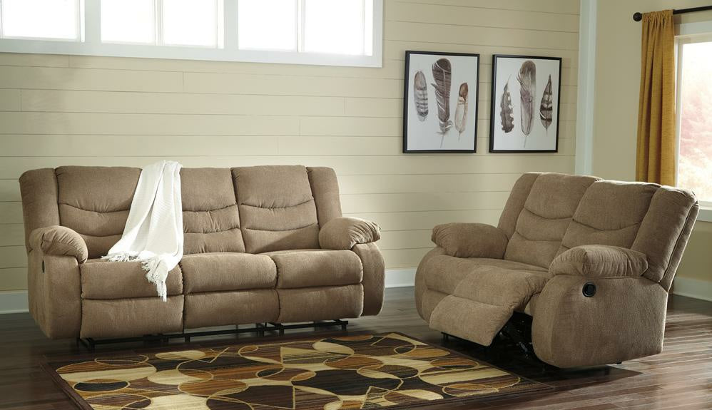 Tulen Mocha Reclining Sofa & Loveseat 98604