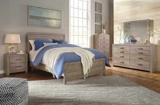 Culverbach Gray Panel Bedroom Set | B070