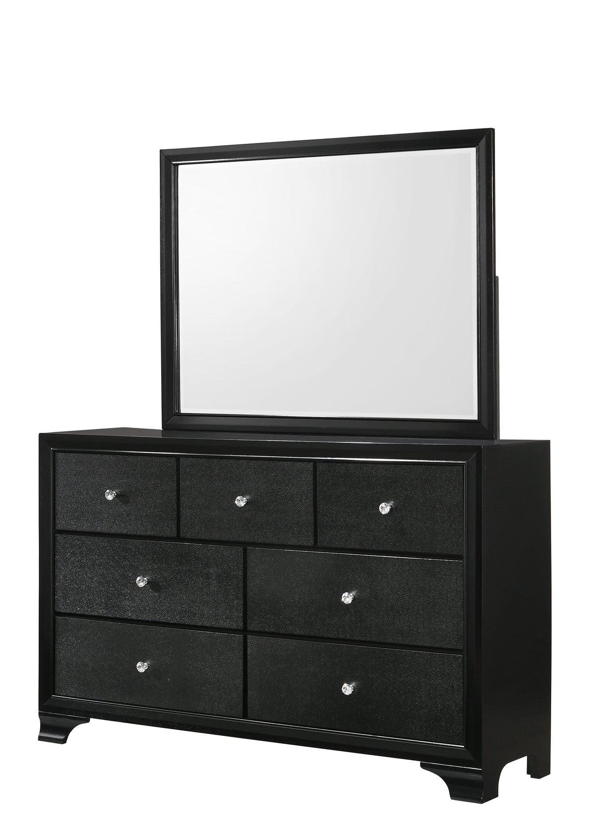 Micah Black LED Youth Panel Bedroom Set B4350