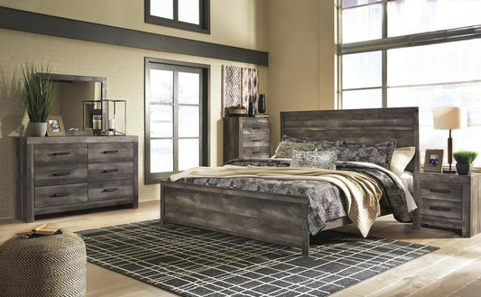 Wynnlow Gray Panel Bedroom Set B440