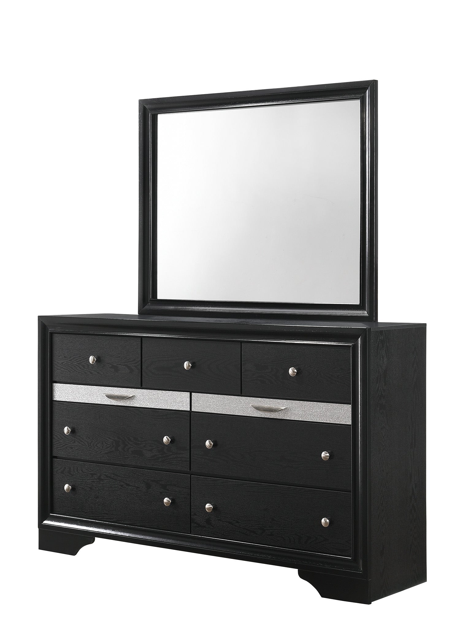 Regata Black Storage Bedroom Platform Set | B4670 - Harwin Furniture