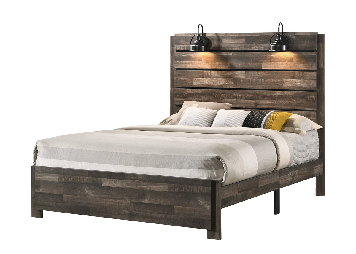 Carter Brown Platform Bedroom Set B6800