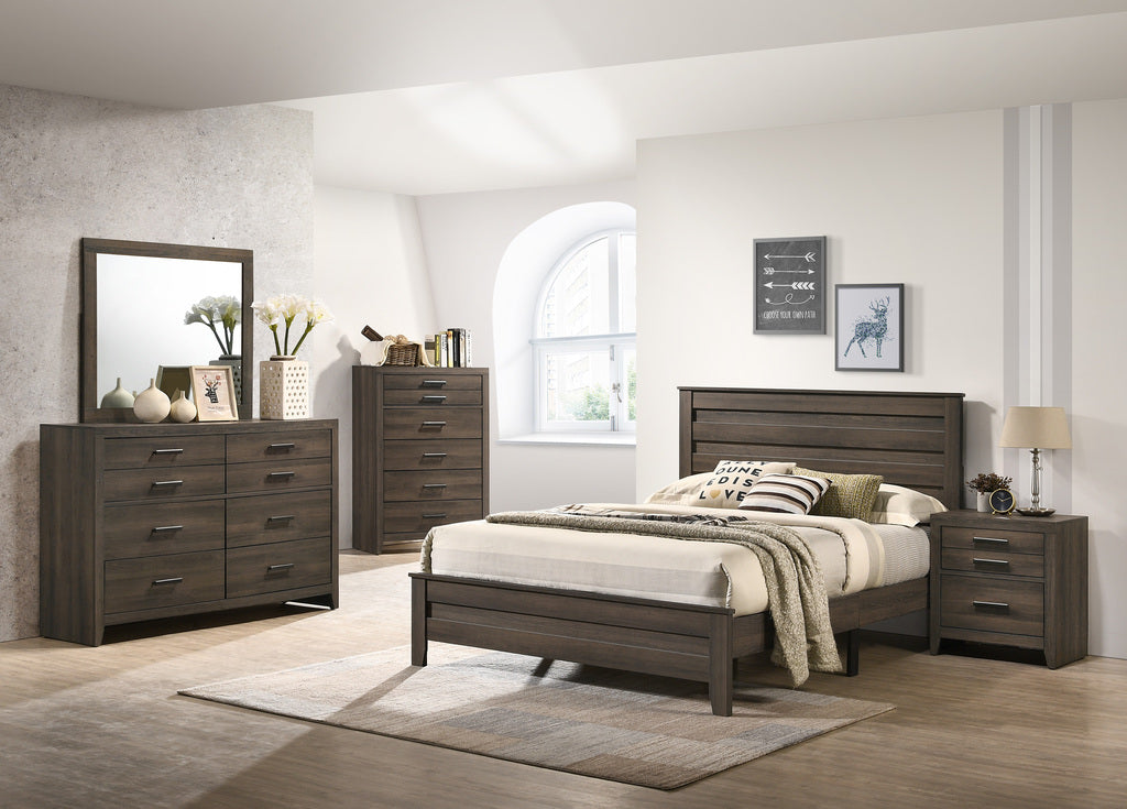 Marley Brown Panel Bedroom Set B6940