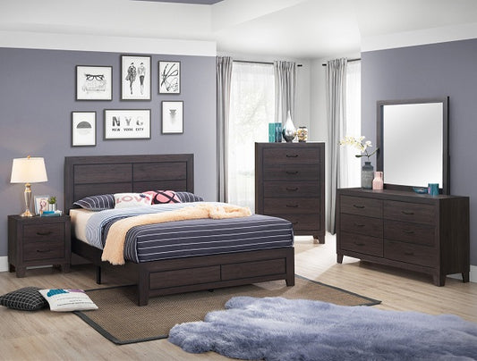 Hopkins Expresso Youth Platform Bedroom Set B9310