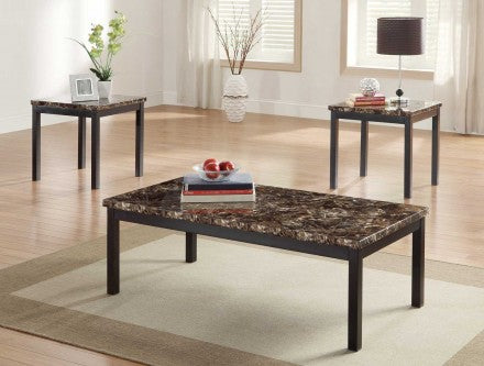 Tempe 3pc Coffee Table Set 2601(1xCoffee 2xEnd Table )