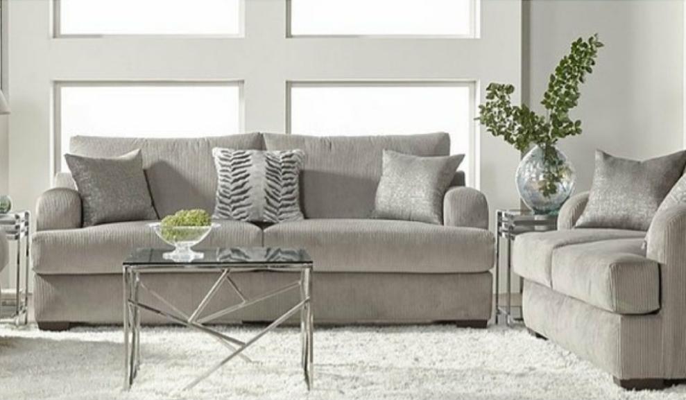 Rio Dove Sofa and Loveseat S14100