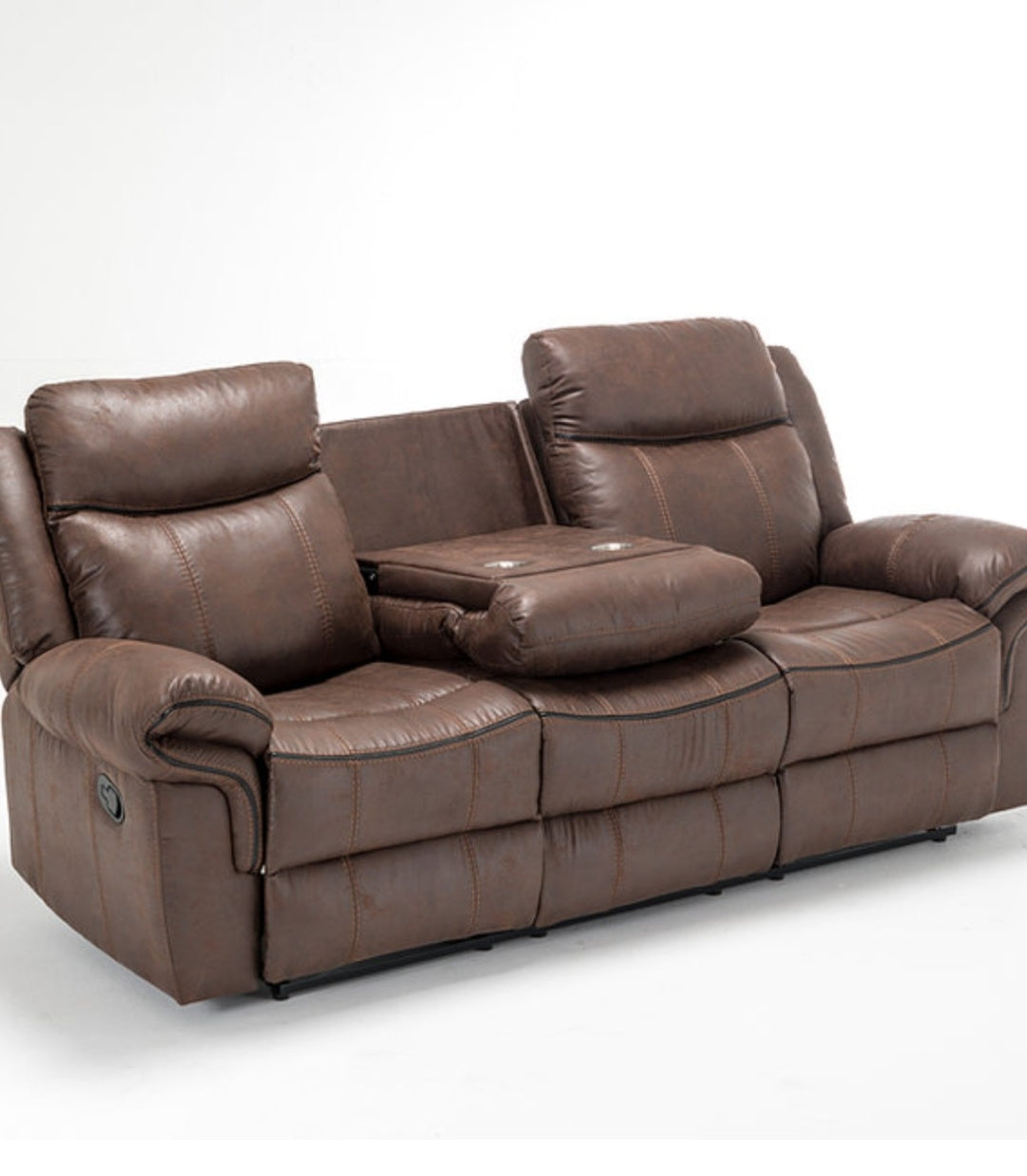 Laredo Tan Microfiber 3pc Reclining  Set S7880