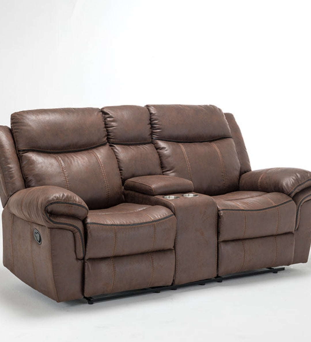 Laredo Tan Microfiber 3pc Reclining  Set S7880