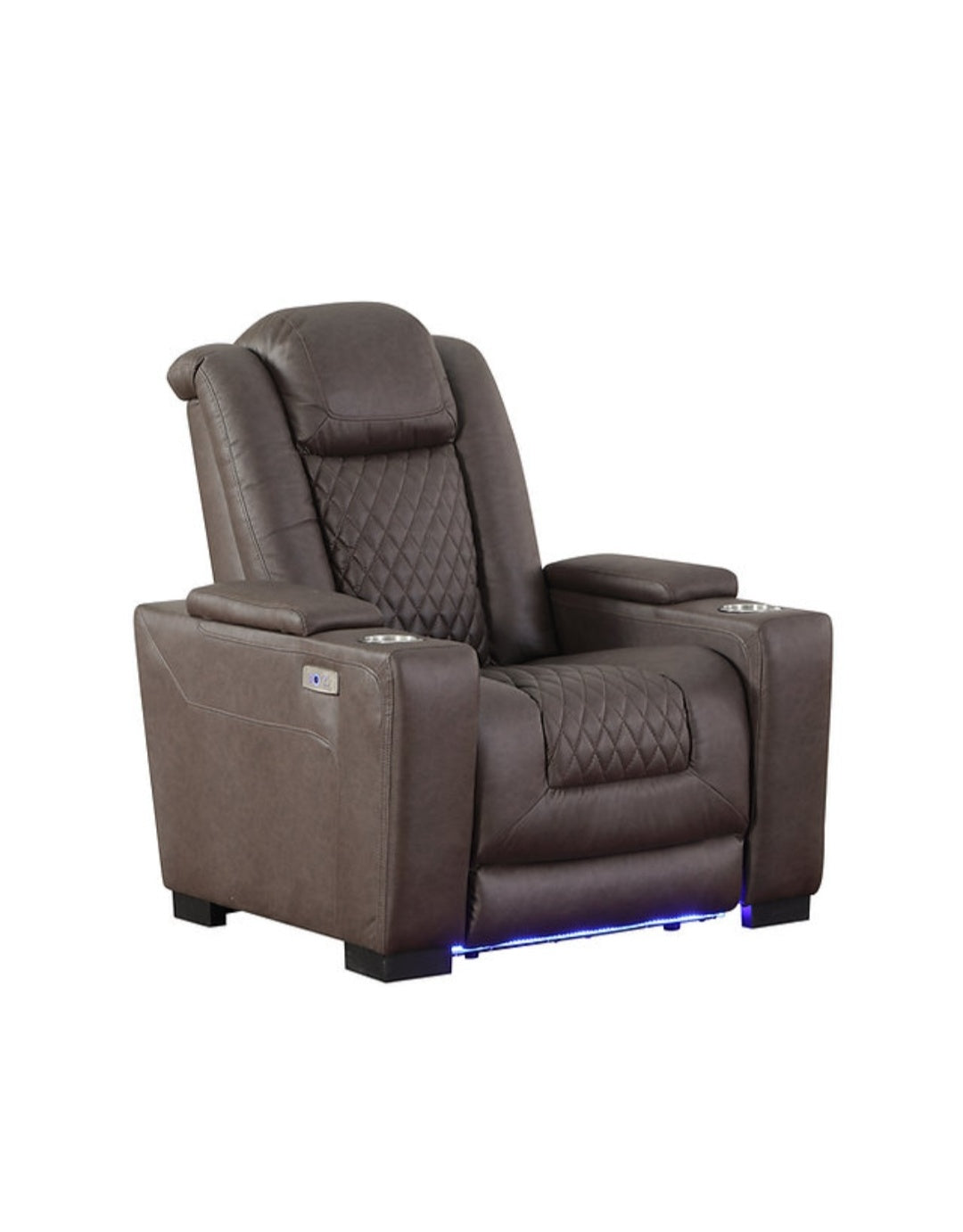 Ash Brown POWER/LED 3pc Reclining Set S9303