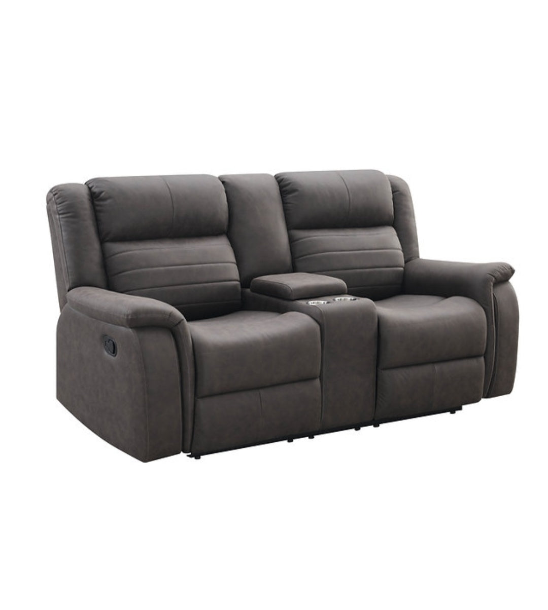 Max Brown 3pc Reclining Set S7330