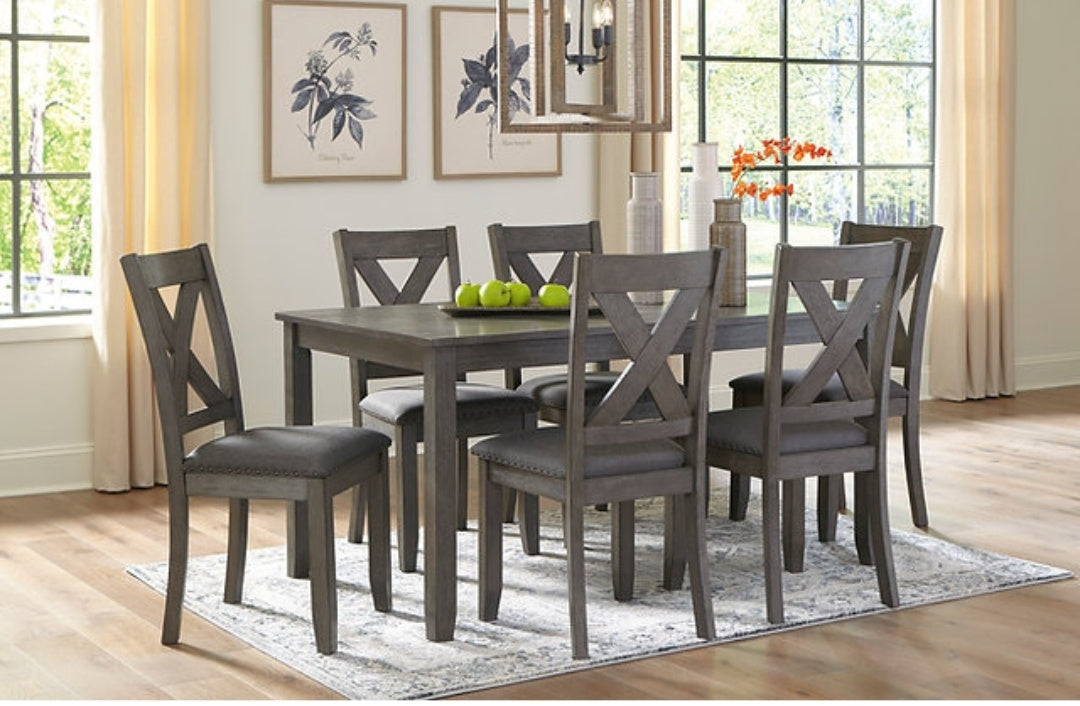 Caitbrook 7pc Dining Room Set D388-425