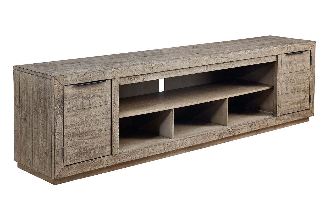 Krystanza Weathered Gray 92" TV Stand
W760-78