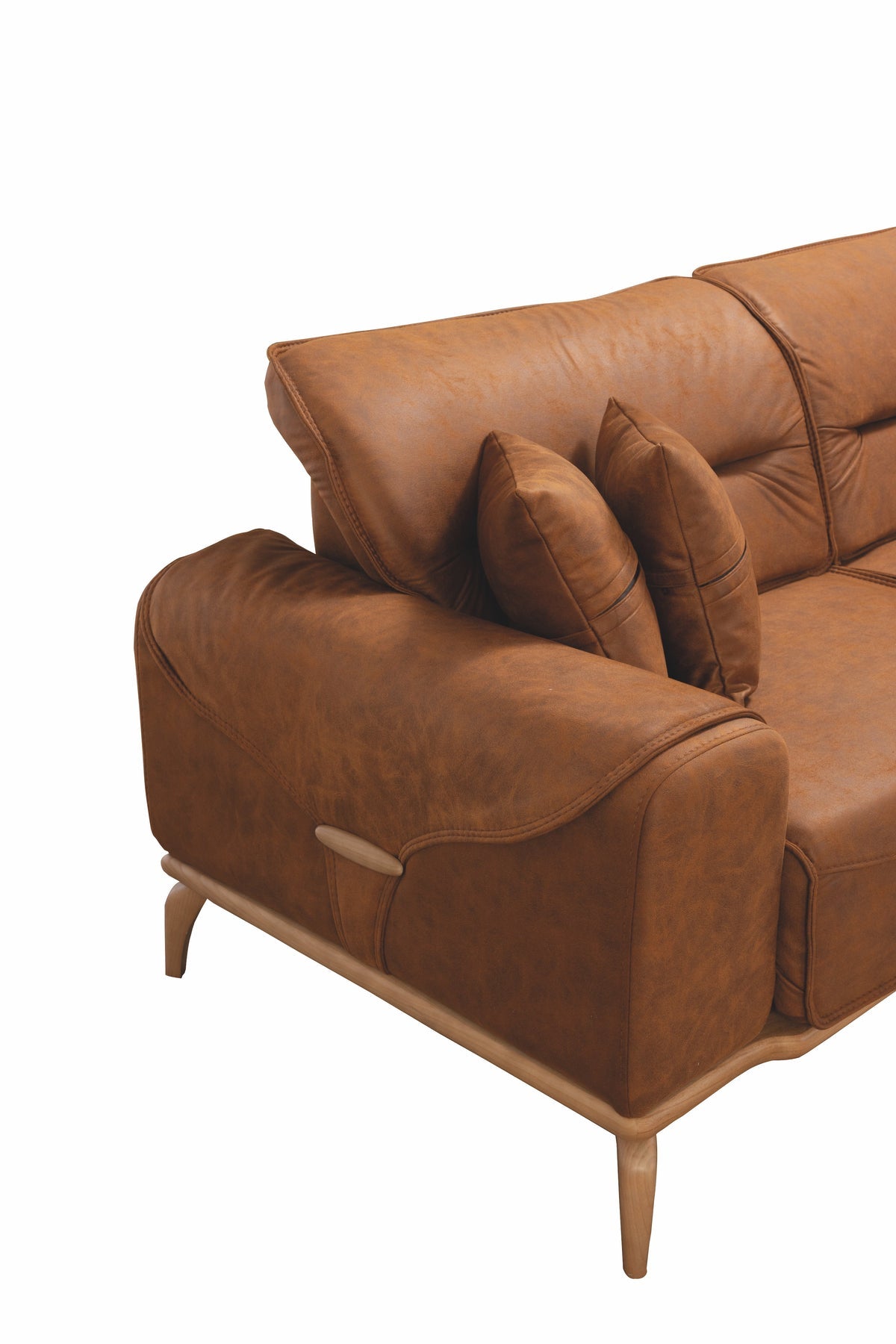 Oslo Taba Leather Sofa & Loveseat -