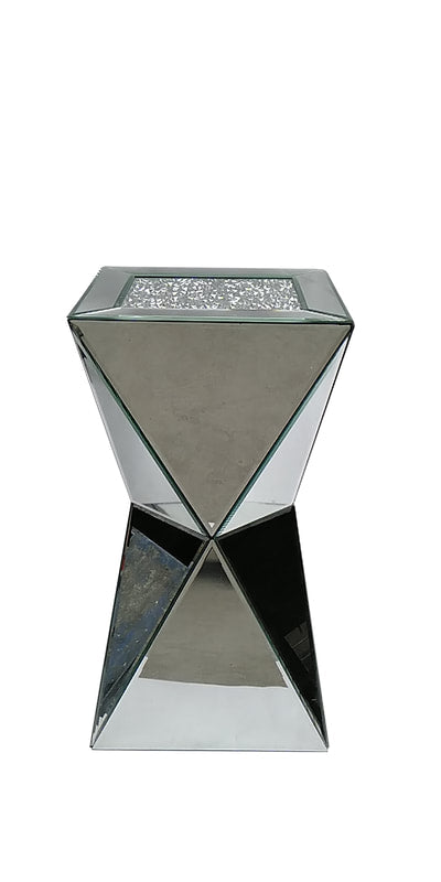 Gillrock Mirror/Silver  Accent Table A4000171