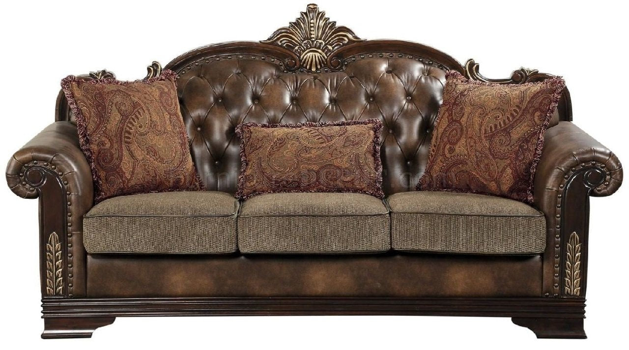 Croydon Brown Sofa and Loveseat 9815