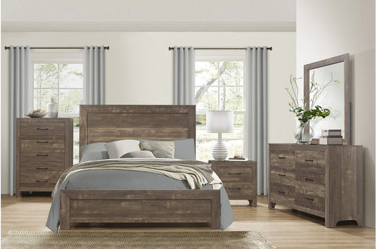 Corbin Brown Panel Bedroom Set 1534