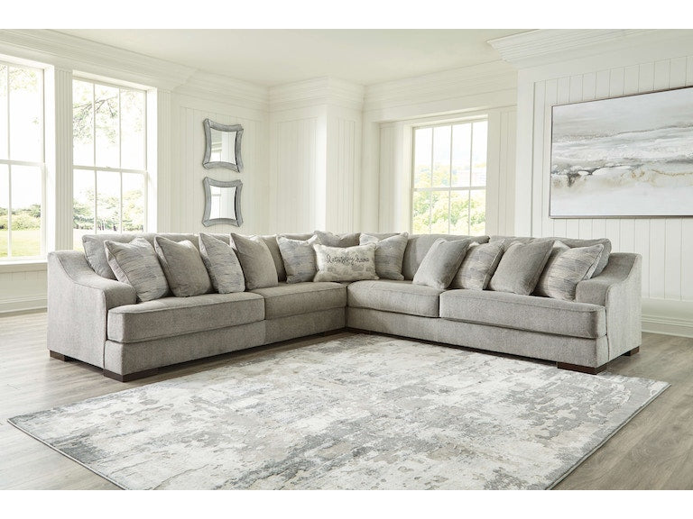 Bayless Smoke 3pc Sectional 52304