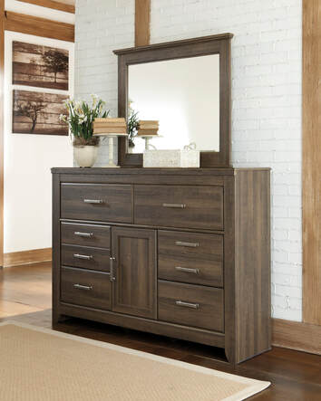 Juararo Brown Panel Bedroom Set B251