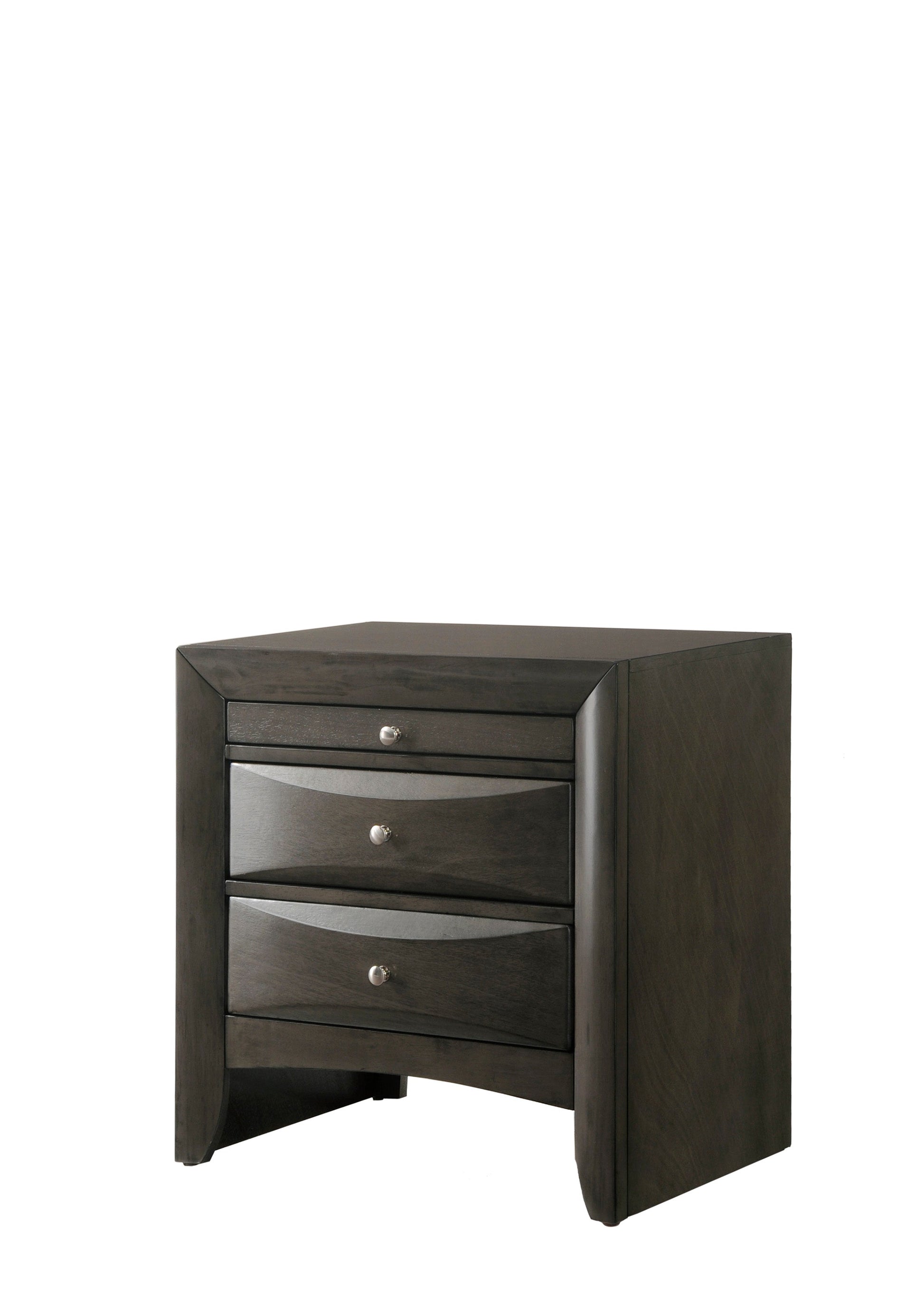 Emily Gray Storage Platform Bedroom Set | B4275 - Harwin Furniture