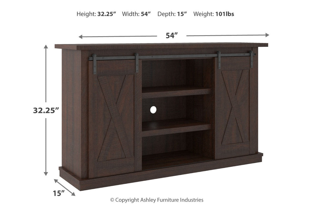 Camiburg Warm Brown 54" TV Stand

W283