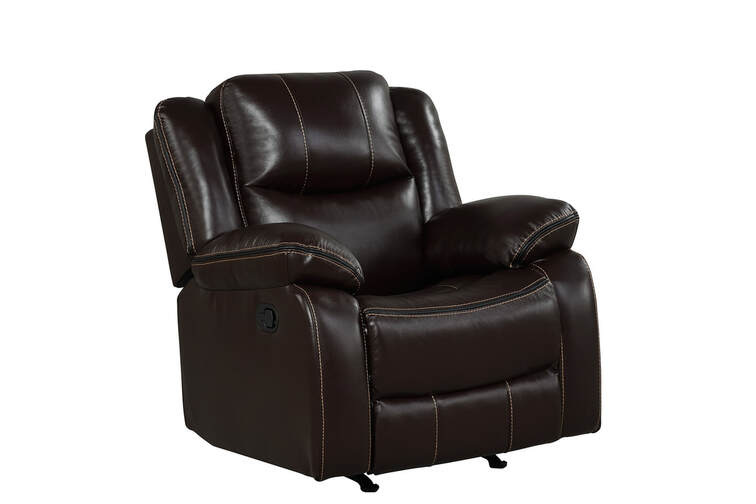 Carter Brown PU 3pc Reclining Set